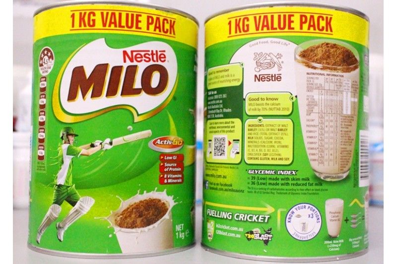 Sữa bột Milo 1kg, Úc.