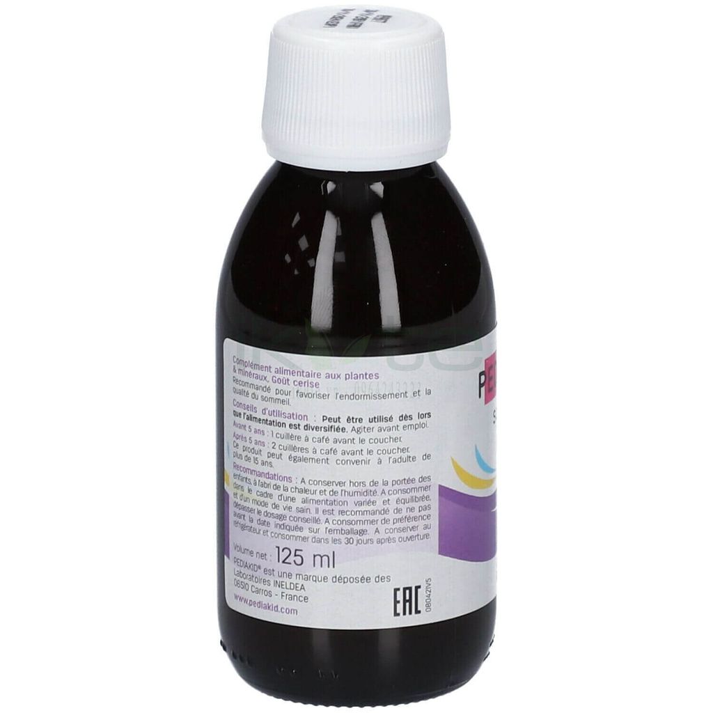 PediaKid Sommeil ngủ ngon 125 ml, Pháp (Chai)