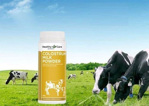 Healthycare Colostrum Milk Powder 300g (Sữa Bò Non )