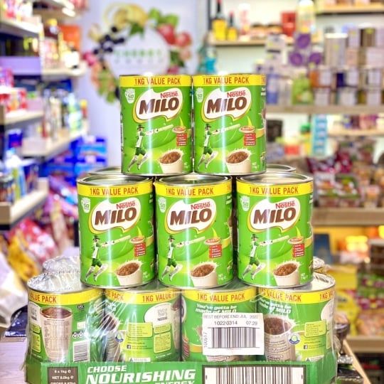 Sữa bột Milo 1kg, Úc.