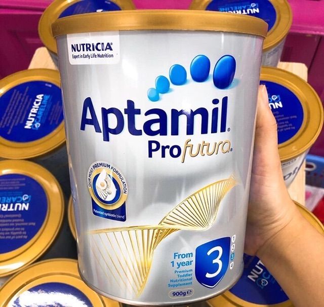 Sữa bột Aptamil Úc pro số 3, 900g, mẫu cũ