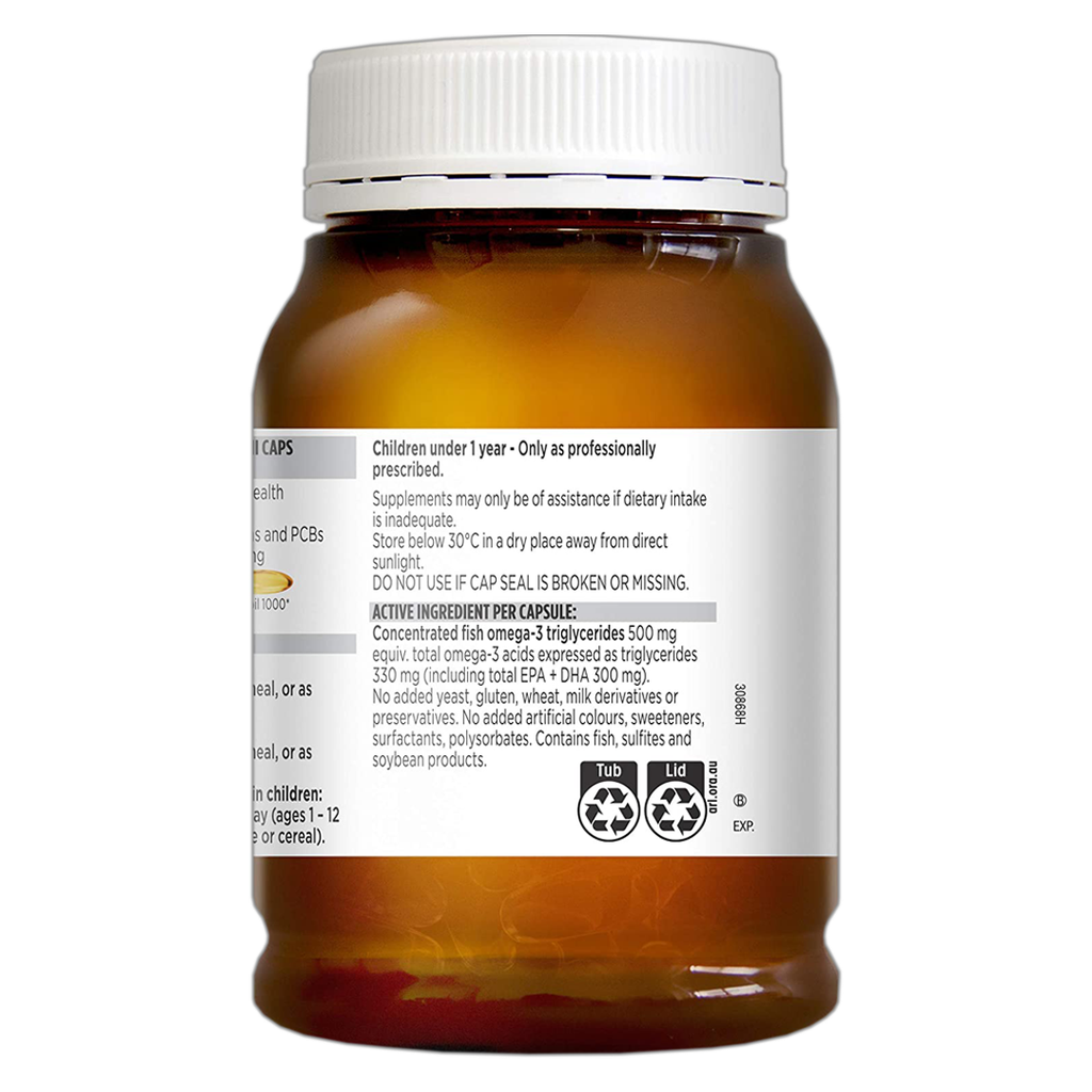 BLACKMORES FISH OIL MINI CAPS ODOURLESS 400 CAPSULES