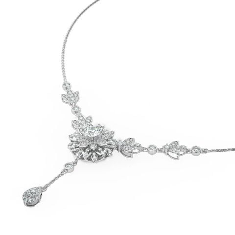 Bộ Trang Sức Kim Cương Tự Nhiên Lotus Brilliance