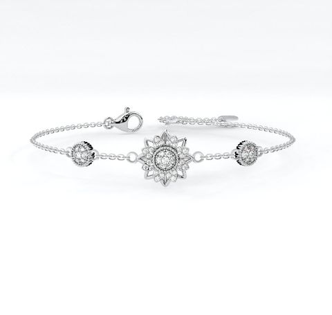 Lắc Tay Kim Cương Tự Nhiên - BLFNJ2401841