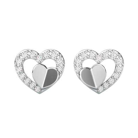 Bông Tai Nguyên Chiếc Kim Cương Tự Nhiên - ERFNJ2401991