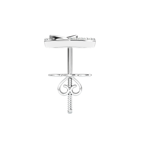 Bông Tai Nguyên Chiếc Kim Cương Tự Nhiên - ERFNJ2401991