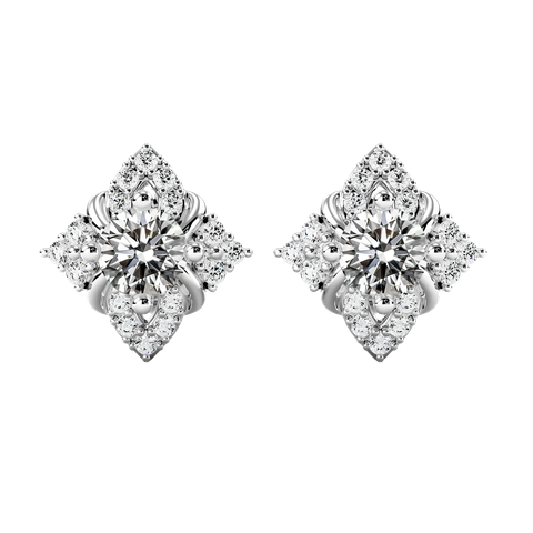 Bộ Trang Sức Kim Cương Chic Lotus