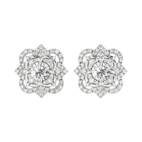 Bộ Trang Sức Kim Cương Loveknot Charm Ver.2