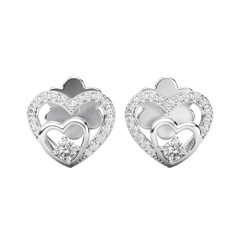 Bông Tai Nguyên Chiếc Kim Cương Tự Nhiên - ERFNJ2401971