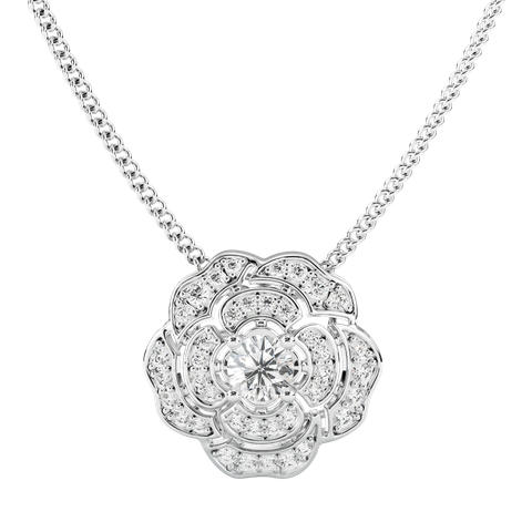 Mặt Dây Chuyền Kim Cương Tự Nhiên - PDFYJ2200431