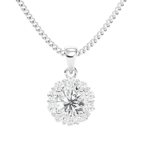 Mặt Dây Chuyền Kim Cương Tự Nhiên - PDFYJ2201821