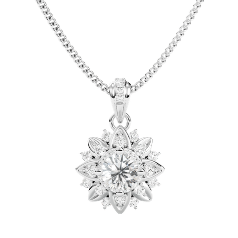 Mặt Dây Chuyền Kim Cương Tự Nhiên - PDFYJ2300931