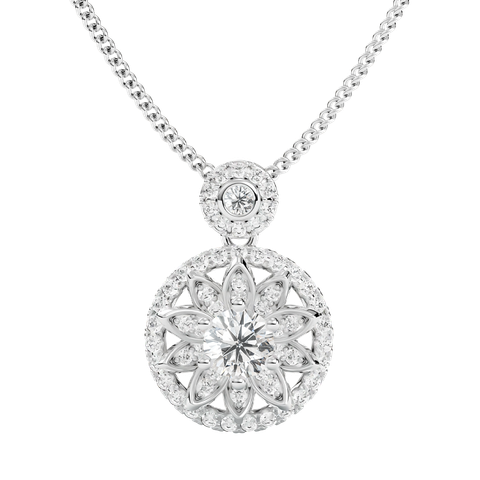 Mặt Dây Chuyền Kim Cương Tự Nhiên - PDFYJ2300941