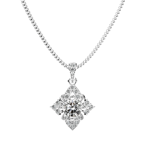 Mặt Dây Chuyền Kim Cương Tự Nhiên - PDFYJ2301161