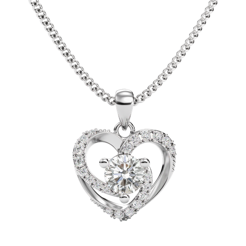 Mặt Dây Chuyền Kim Cương Tự Nhiên - PDFYJ2401941