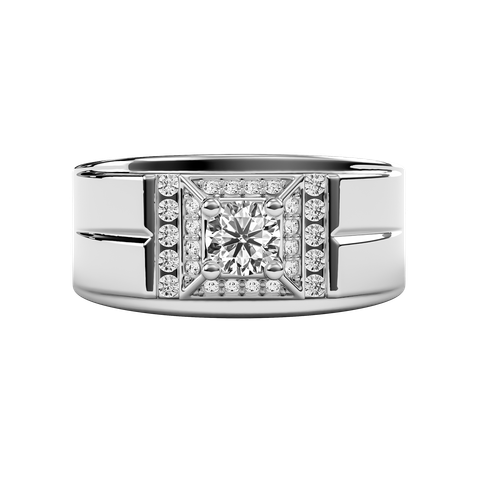 Nhẫn Nam Kim Cương Tự Nhiên - RIMYJ2100131