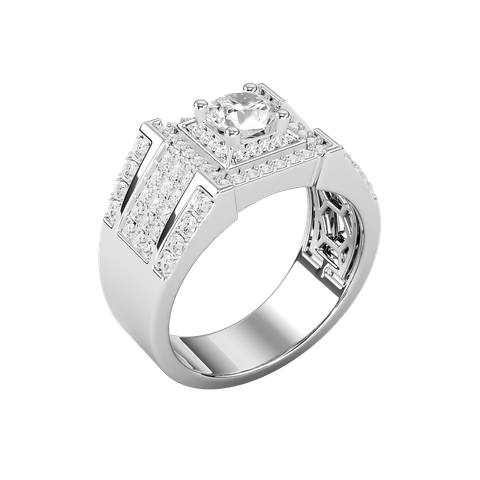 Nhẫn Nam Kim Cương Tự Nhiên - RIMYJ2200521