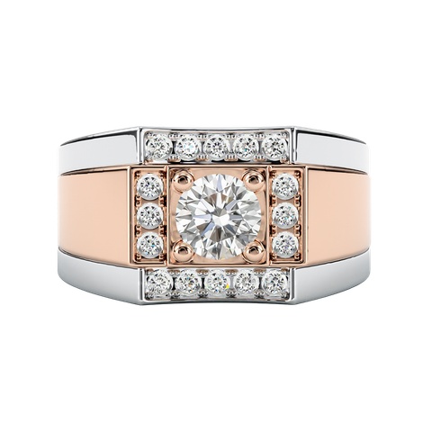 Nhẫn Nam Kim Cương Tự Nhiên - RIMYJ2200891