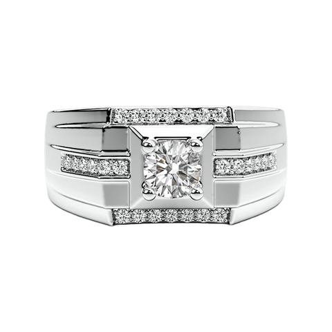 Nhẫn Nam Kim Cương Tự Nhiên - RIMYJ2401041