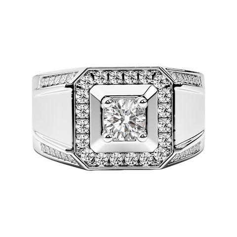 Nhẫn Nam Kim Cương Tự Nhiên - RIMYJ2401171