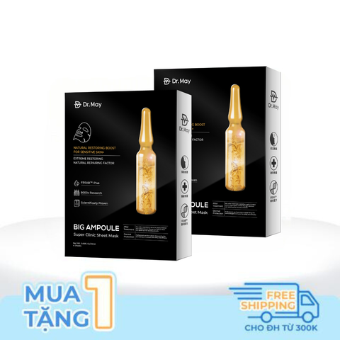 (HSD 09-11/2025) COMBO 2 HỘP MẶT NẠ DR.MAY TÁI TẠO DA - DR.MAY PROFESSIONAL REPAIRING MASK
