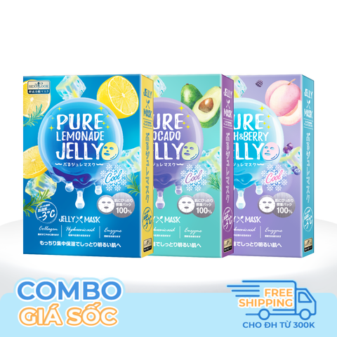 COMBO TRẢI NGHIỆM MẶT NẠ JELLY THẠCH