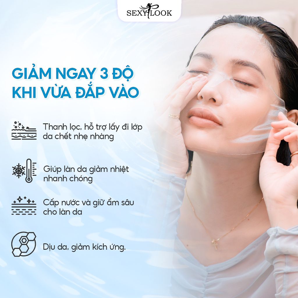 (HSD 10/2025) MẶT NẠ THẠCH JELLY CHANH - CẤP ẨM LÀM MÁT