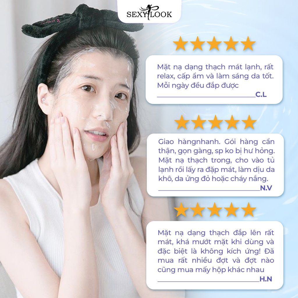 (HSD 10/2025) MẶT NẠ THẠCH JELLY CHANH - CẤP ẨM LÀM MÁT