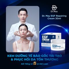 KEM DƯỠNG TẾ BÀO GỐC DR.MAY TÁI TẠO VÀ PHỤC HỒI DA TỔN THƯƠNG - DR.MAY EGF REPAIRING CREAM