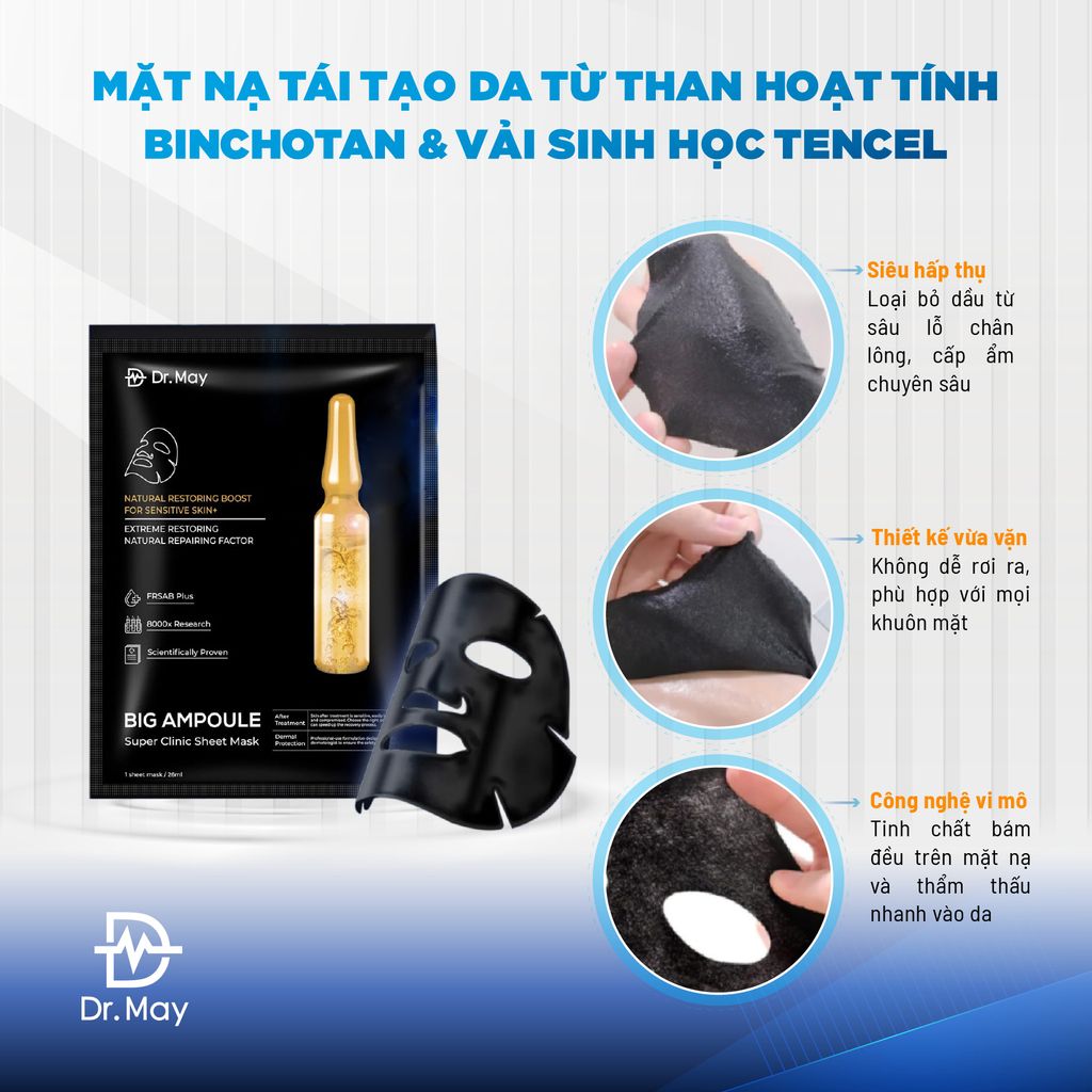 (HSD 09-11/2025) MẶT NẠ DR.MAY TÁI TẠO DA - DR.MAY PROFESSIONAL REPAIRING MASK