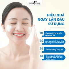(HSD 10/2025) COMBO 2 TUÝP SỮA RỬA MẶT LÊN MEN DƯỠNG TRẮNG GIẢM THÂM