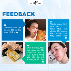 (HSD T4-10/2026) MẶT NẠ TINH DẦU DƯỠNG TRẮNG SEXYLOOK (HỘP 4 MIẾNG)