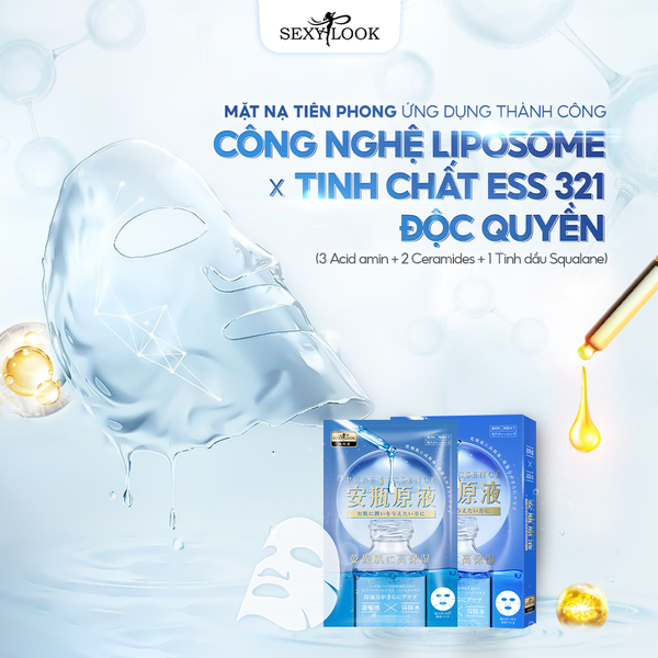 (HSD T4-10/2026) MIẾNG LẺ MẶT NẠ TINH DẦU DƯỠNG ẨM SEXYLOOK