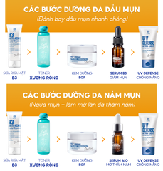 TINH CHẤT DR.MAY B3 GIẢM MỤN, DẦU NHỜN - DR.MAY B3 ACNE SOLUTION SERUM