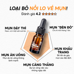 (HSD 26/08/2025) TINH CHẤT DR.MAY B3 GIẢM MỤN, DẦU NHỜN - DR.MAY B3 ACNE SOLUTION SERUM