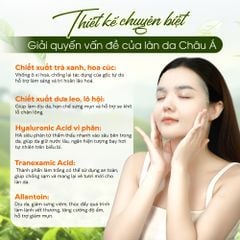 MIẾNG LẺ MẶT NẠ TRÀ XANH DƯỠNG SÁNG / DƯỠNG ẨM DA