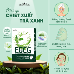 MẶT NẠ TRÀ XANH DƯỠNG ẨM SÂU VÀ LÀM DỊU DA