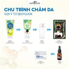 (HSD 10/2025) SỮA RỬA MẶT LÊN MEN DƯỠNG TRẮNG GIẢM THÂM SEXYLOOK