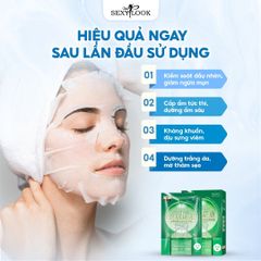 (HSD T7-10/2026) SET 8 MIẾNG MẶT NẠ TINH DẦU TRÀM TRÀ GIẢM DẦU MỤN SEXYLOOK