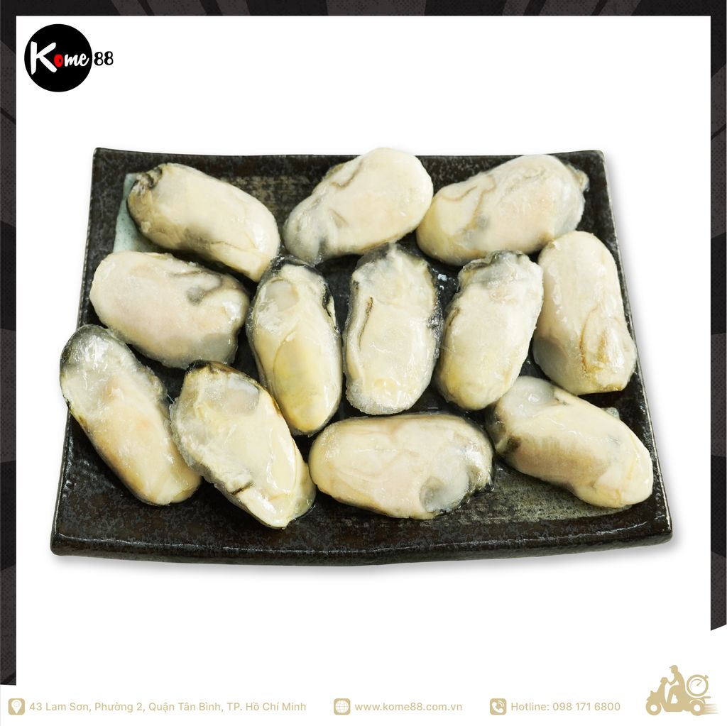 Hàu Thịt Hàn Quốc - Korean Oyster Meat 500G