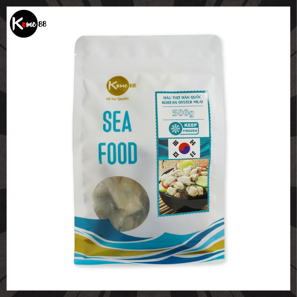 Hàu Thịt Hàn Quốc - Korean Oyster Meat 500G