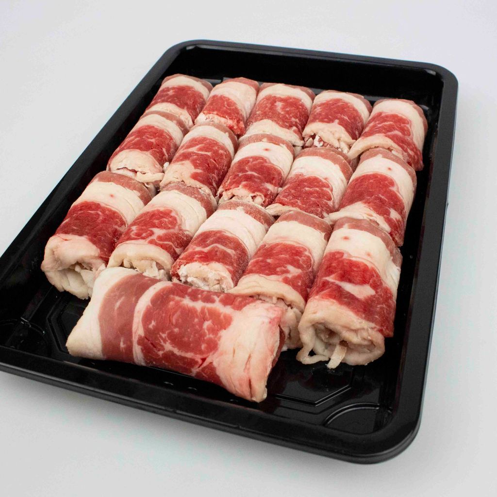 Ba chỉ bò Mỹ đông lạnh - khay 500g