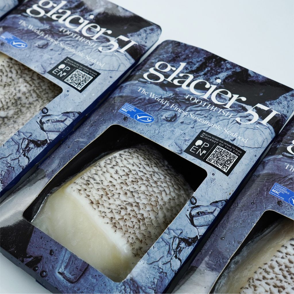 Cá Tuyết Úc Fillet đông lạnh Glacier 51 (Toothfish Portion) - Glacier 51