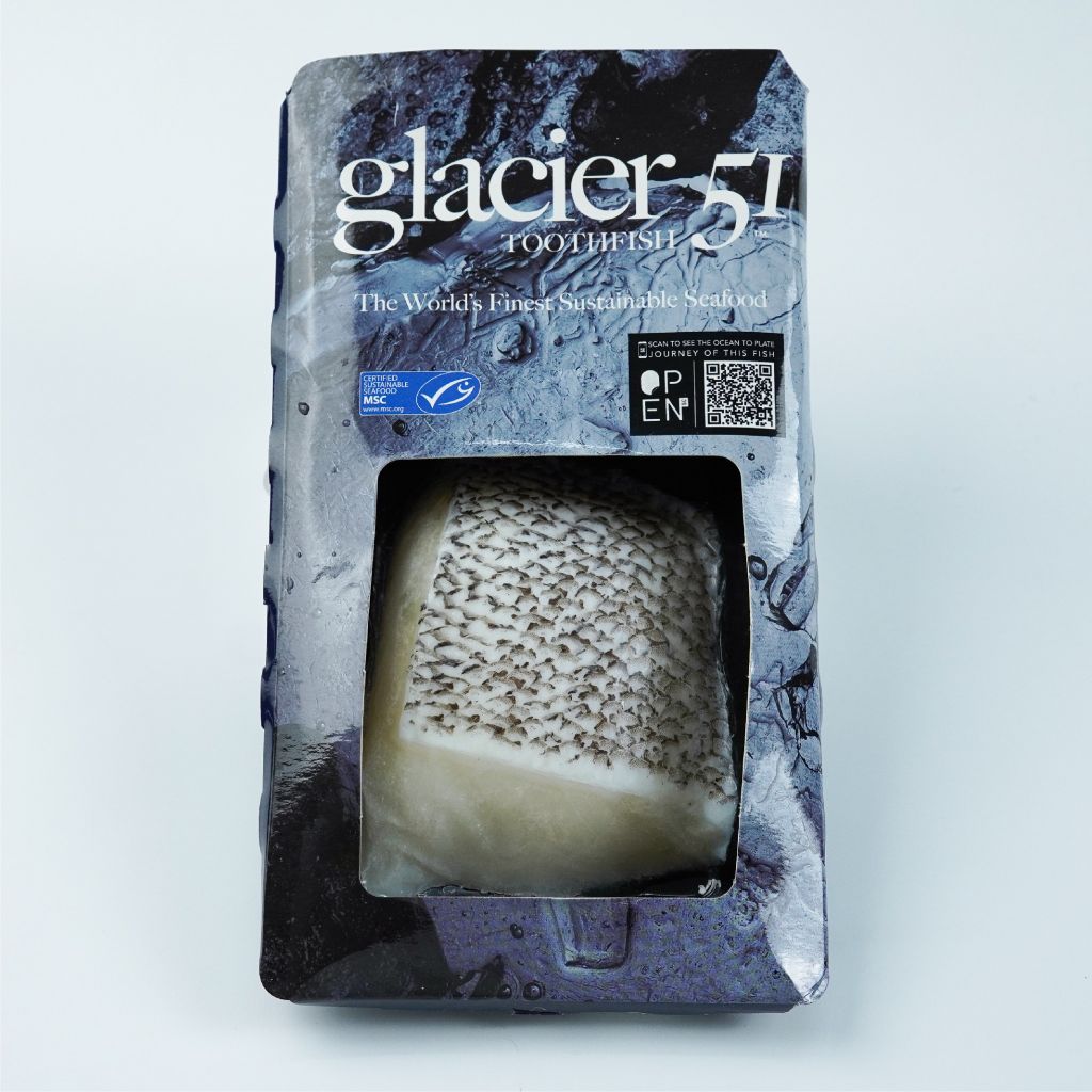 Cá Tuyết Úc Fillet đông lạnh Glacier 51 (Toothfish Portion) - Glacier 51