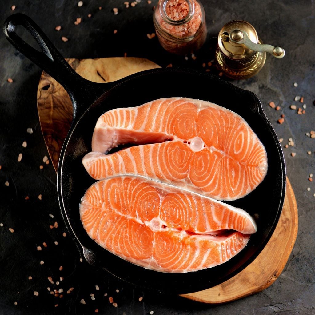 Cá Hồi Coho Cắt Khúc - Salmon Steak 1KG