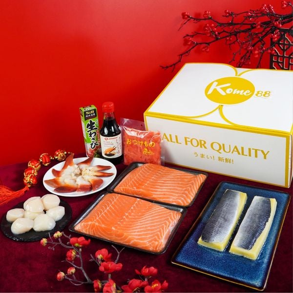 Combo quà tặng sashimi