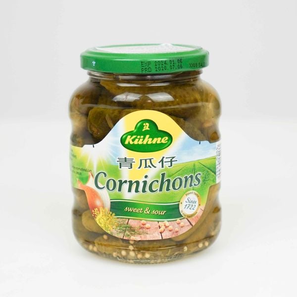 Dưa chuột ngâm kiểu Cornichons Kuehne