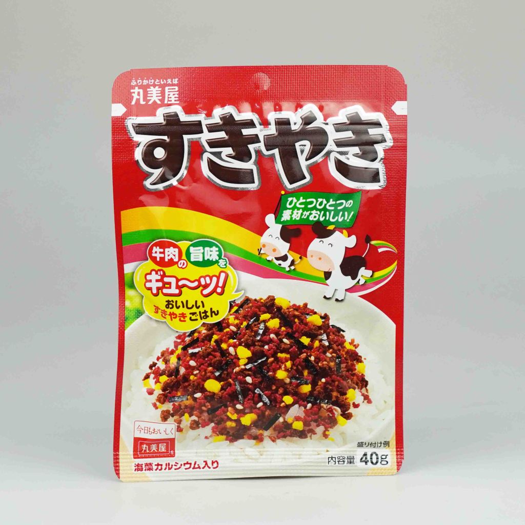 Gia Vị Rắc Cơm Thịt Bò Marumiya Sukiyaki 40g