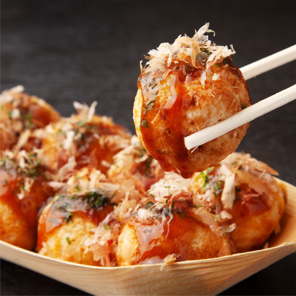 Bánh TAKOYAKI (bánh bạch tuộc) 40 viên túi 1,2kg