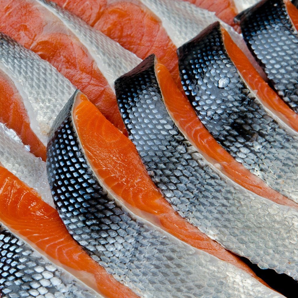 Cá Hồi Phi Lê Cắt Kirimi - Salmon Fillet (Cut Kirimi) 200G